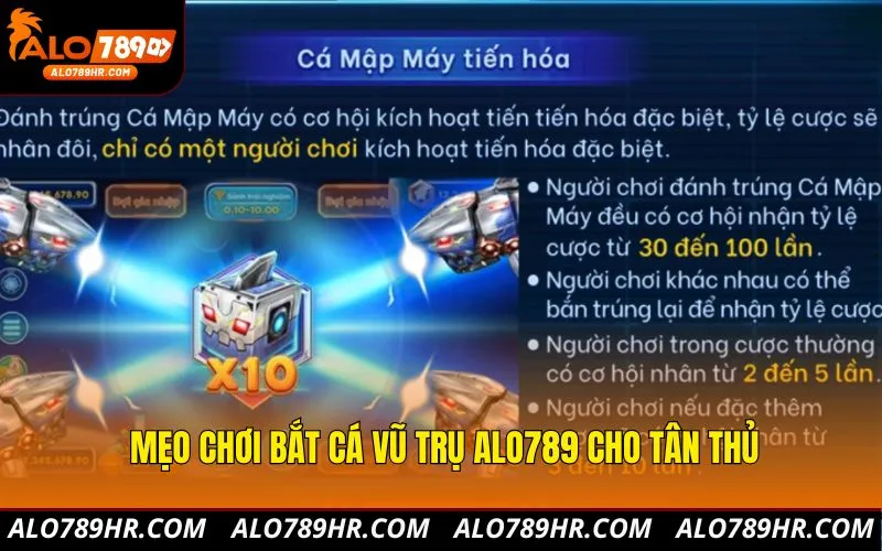 Mẹo chơi Bắt Cá Vũ Trụ ALO789 cho tân thủ